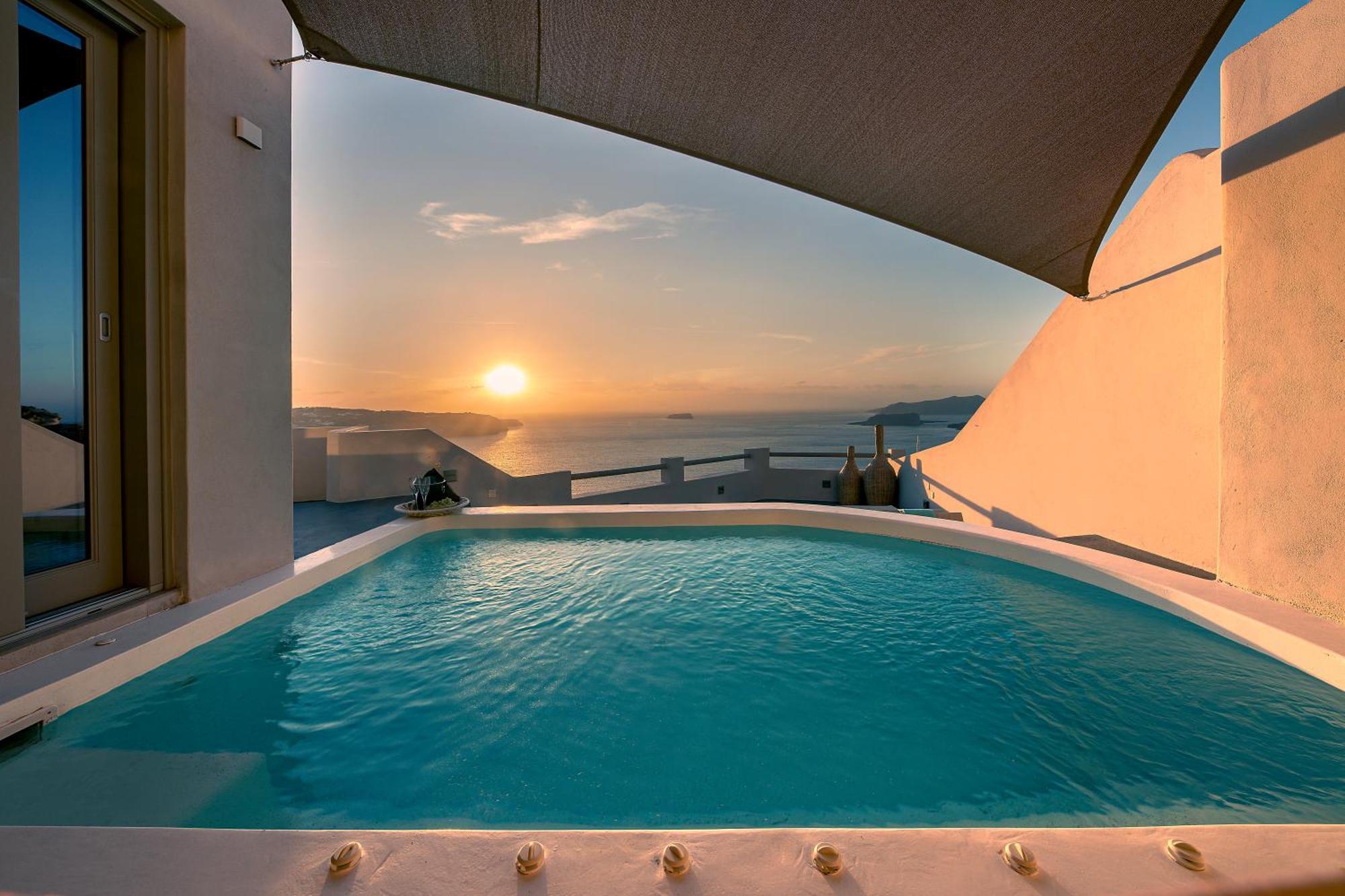 Grand View - Megalochori Santorini Aparthotel Buitenkant foto
