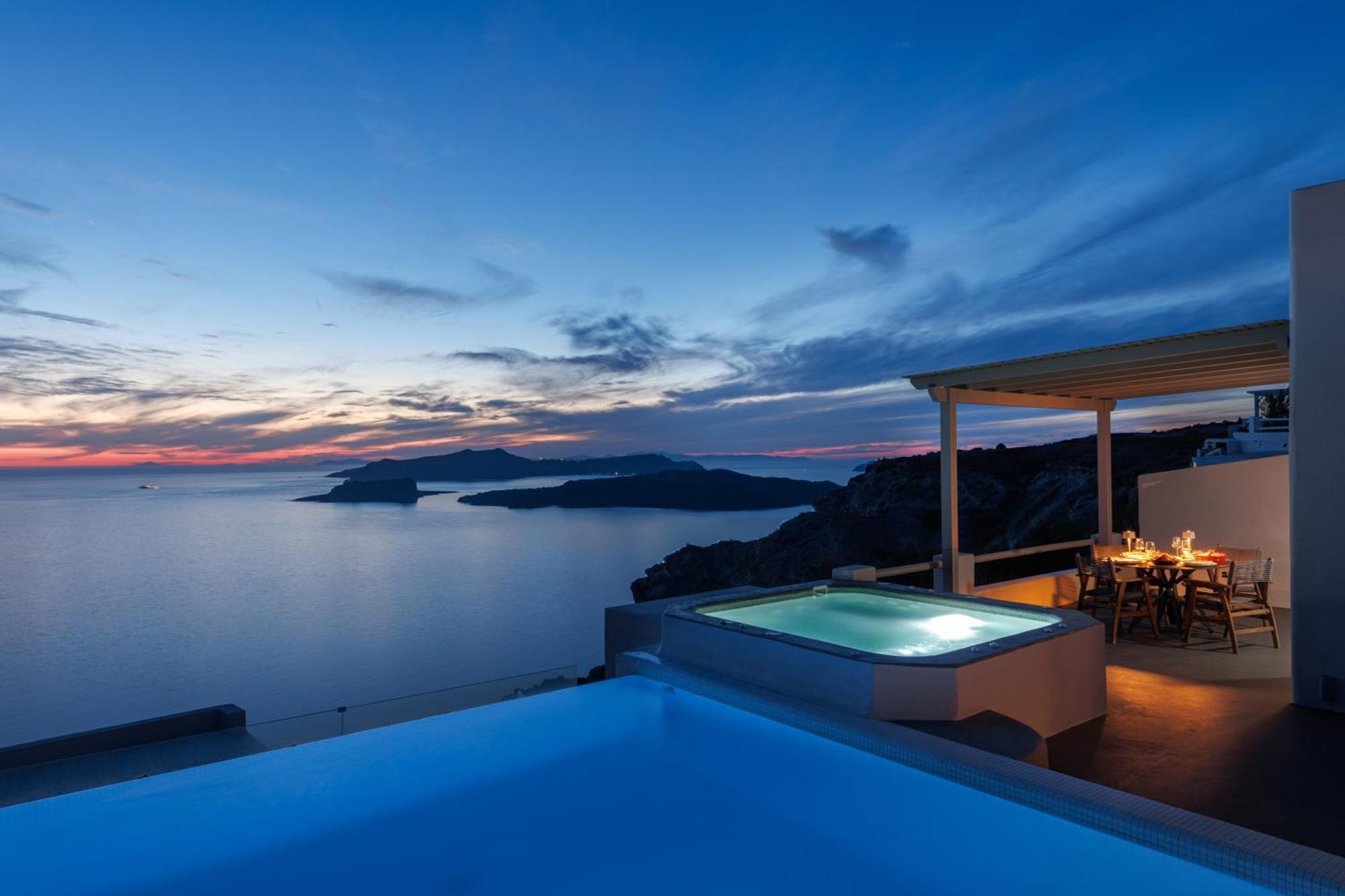 Grand View - Megalochori Santorini Aparthotel Buitenkant foto