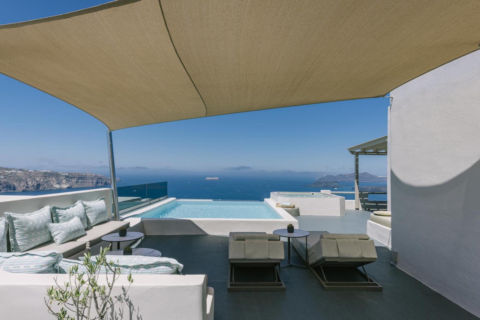 Grand View - Megalochori Santorini Aparthotel Buitenkant foto